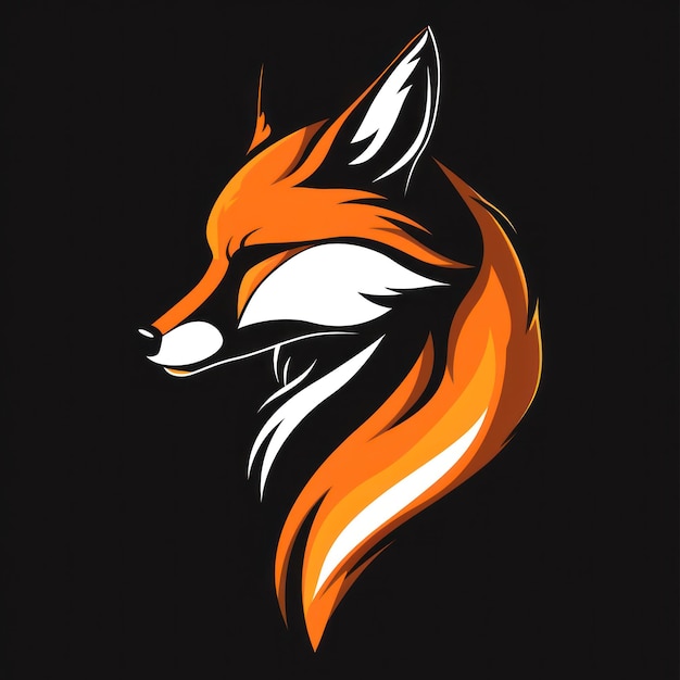 동물 폭스 로고 (Animal Fox Logo) - 폭스 블럼 아이콘의 일러스트레이션, 로고티피, 인쇄