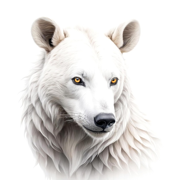 Animal illustrations with white background