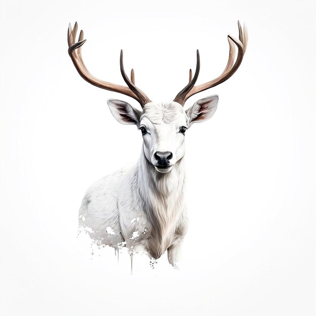 Animal illustrations with white background