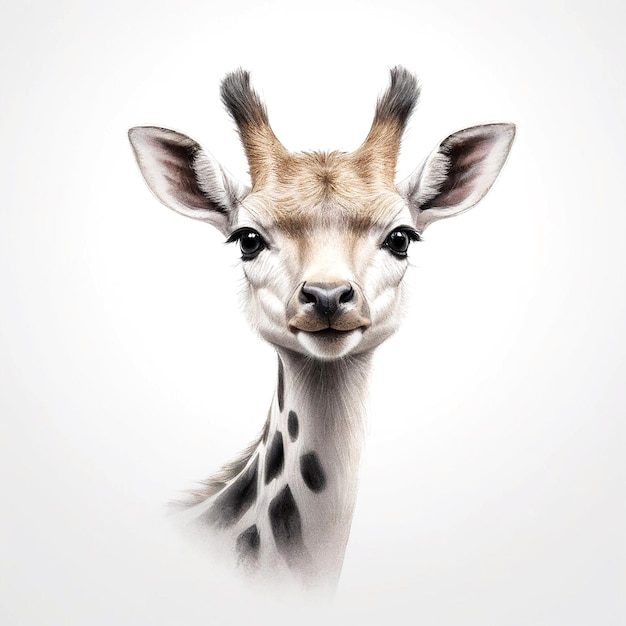 Animal illustrations with white background