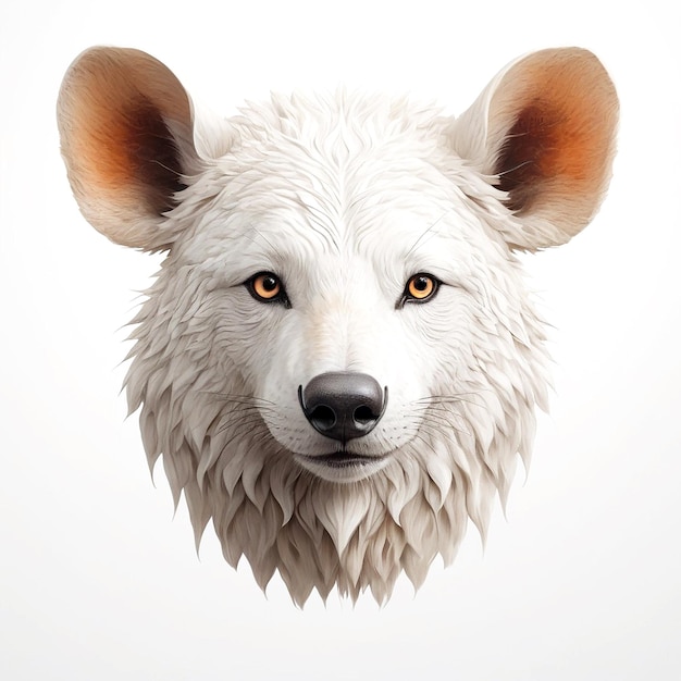 Animal illustrations with white background