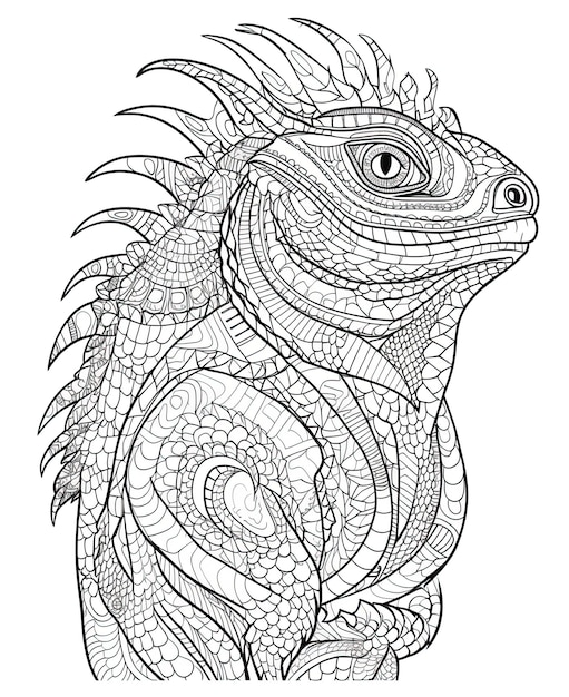 Photo animal mandala coloring pages for kids and adults stress relief