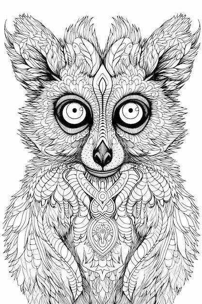 Animal mandala coloring pages for stress relief