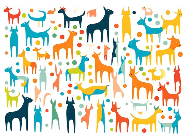 Animal Pattern Designs in Diverse Artistic Styles and Creative Concepts Breathe Wild Creativity