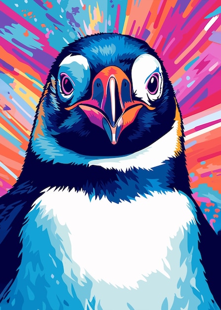 Animal Pop Art Experience the mesmerizing world of animal pop art design