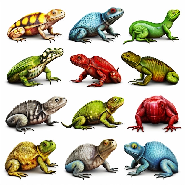 Animal Reptiles species