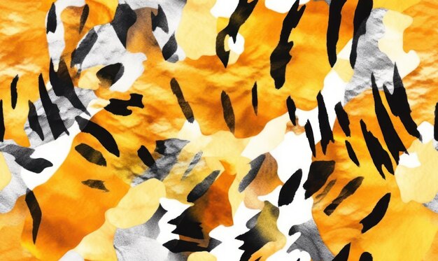 Animal skins seamless pattern Animalistic abstract wallpaper For fabric design card