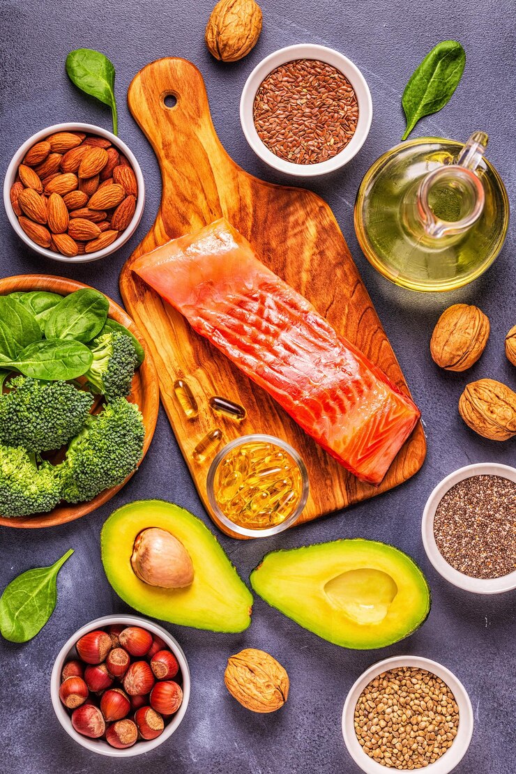 Animal and vegetable sources of omega3 acids