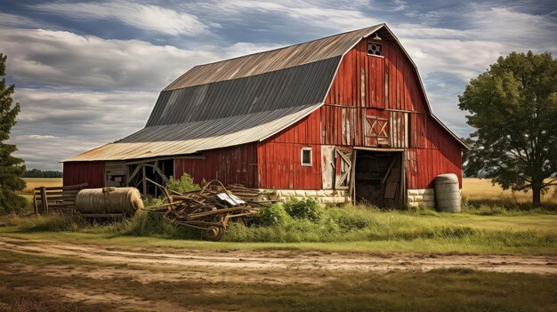 Photo animals barn theme