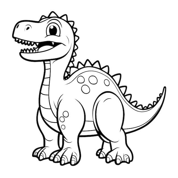 Photo animals illustration coloring page for kids