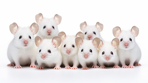 動物 ペット マウス バナー パノラマ ロング