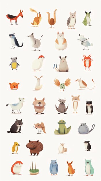 animals set illustration