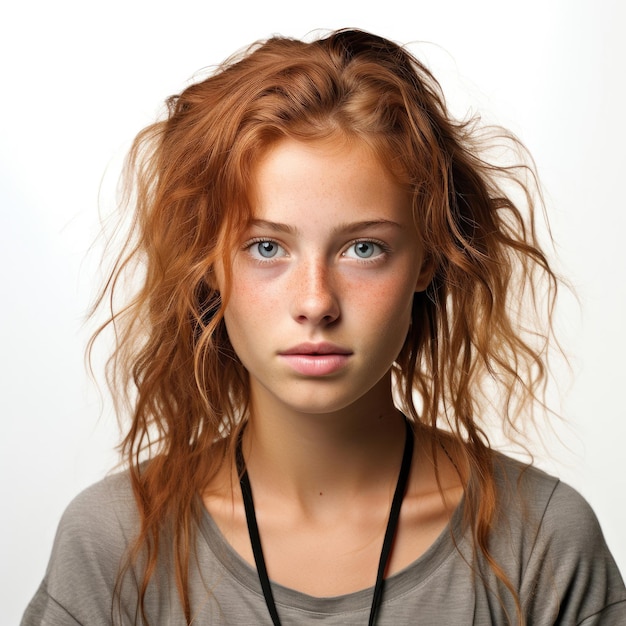 Animated Belgian Girl Engaged in Conversation