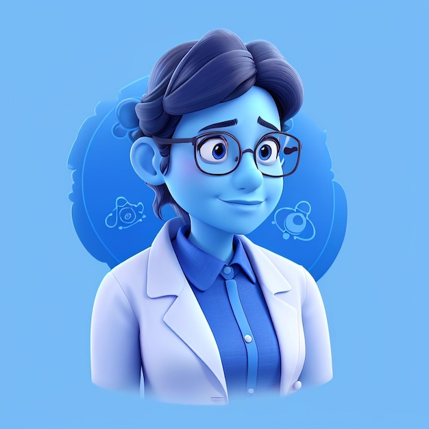 animated doctor character