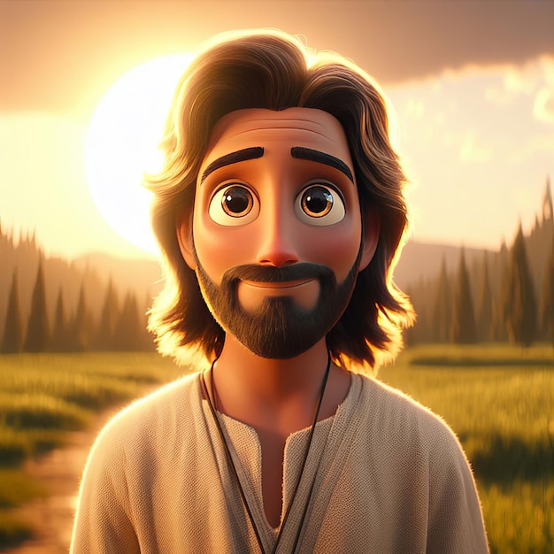 Animated Jesus of Nazareth