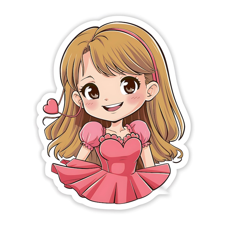 Photo オタクコレクターのためのアニメキャラクターステッカー