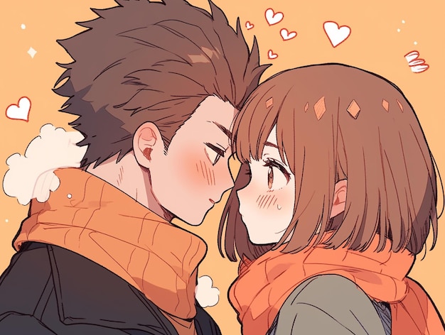 How to feel love in winter with romantic kisses? Impressive Kisses in Anime