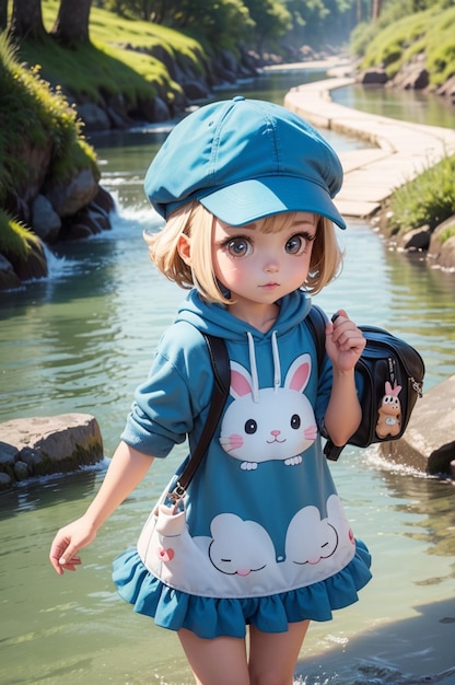 Photo anime cute kid