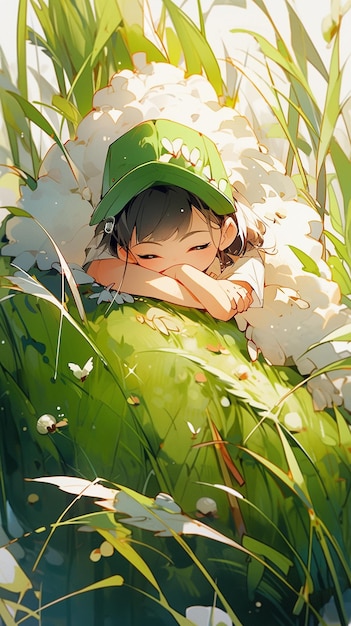 ArtStation - anime grass