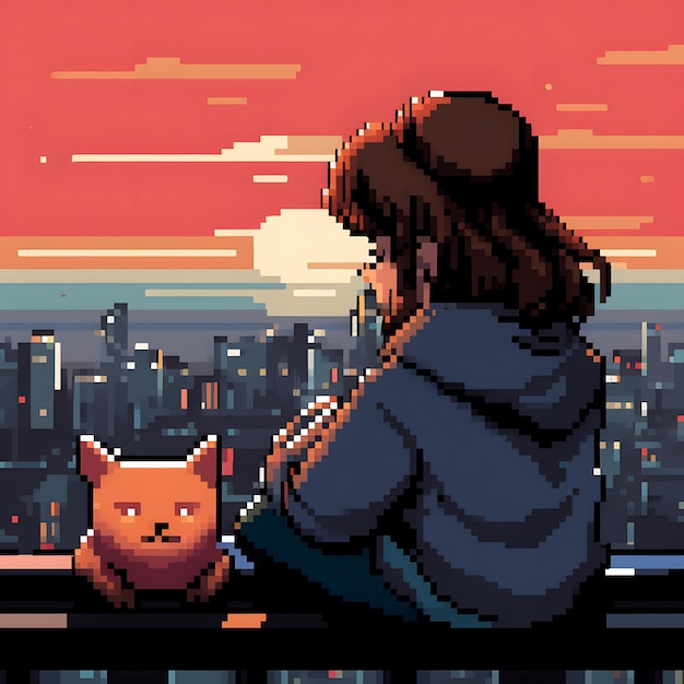 Pixilart - Pixel Anime Character by Anonymous