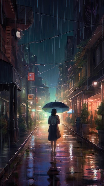 Steam Workshop::Rainy Anime Street