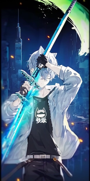 anime sword boy