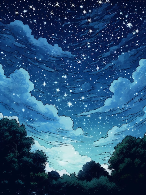 Iphone Anime Nature Wallpaper