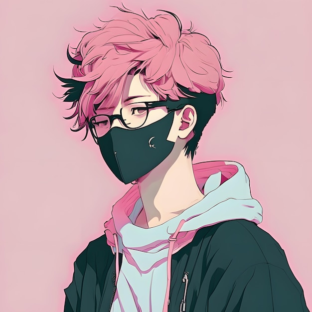 Anime male avatar