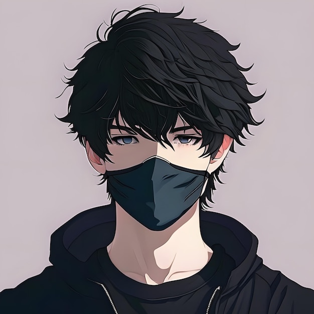 Premium AI Image | anime male avatar