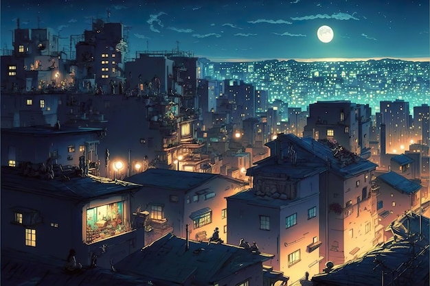 Anime manga city