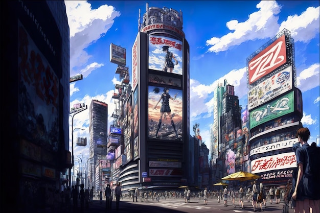 Anime manga city