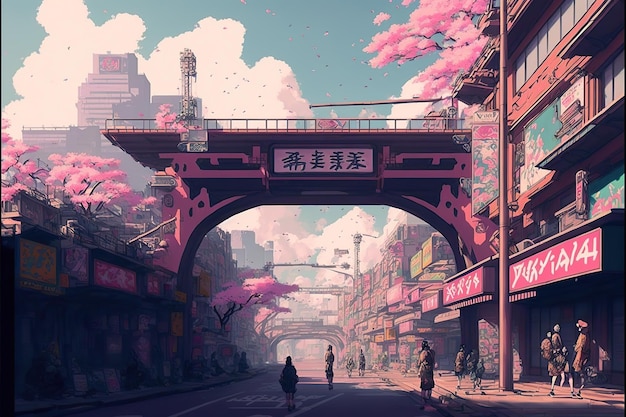 Anime manga city