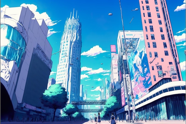 Anime manga city