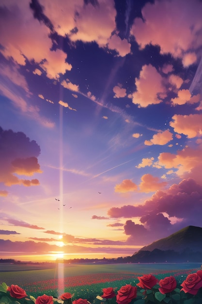 Anime scenery Wallpaper Download  MobCup