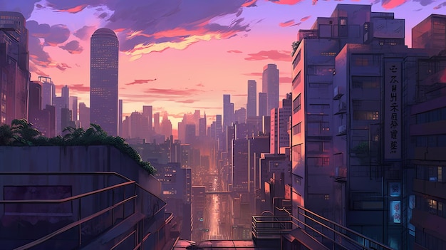 Premium Photo  Anime scenery wallpapers for your desktop, laptop, and  mobile phones. anime scenery wallpapers for your desktop, phone or tablet.  anime scenery wallpaper, anime scenery wallpaper