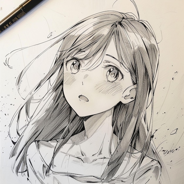 Anime Sketch behang