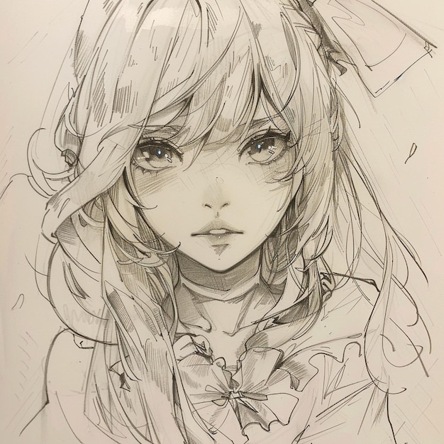 Anime Sketch behang