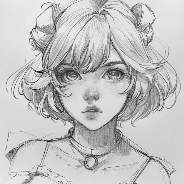 Anime Sketch behang