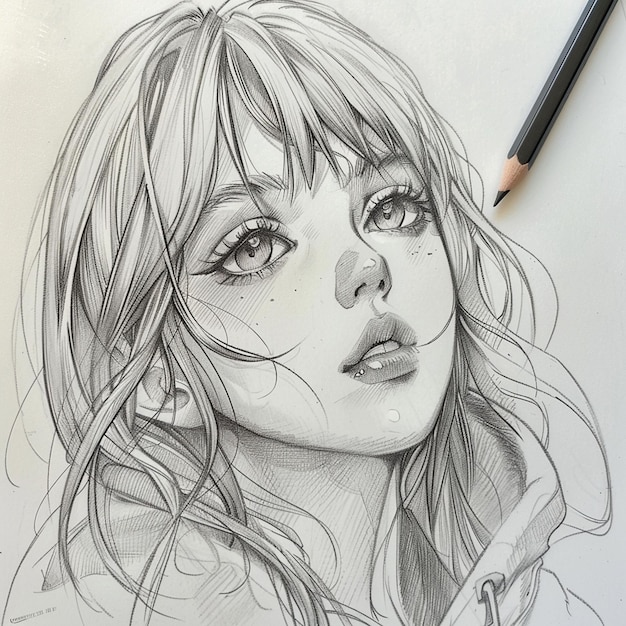 Anime Sketch behang