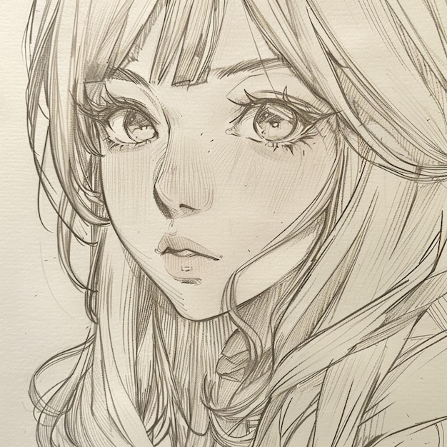 Anime Sketch behang