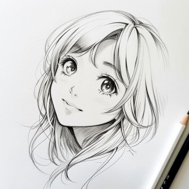 Anime Sketch behang