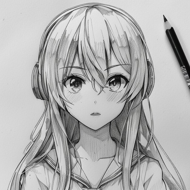 Photo anime sketch