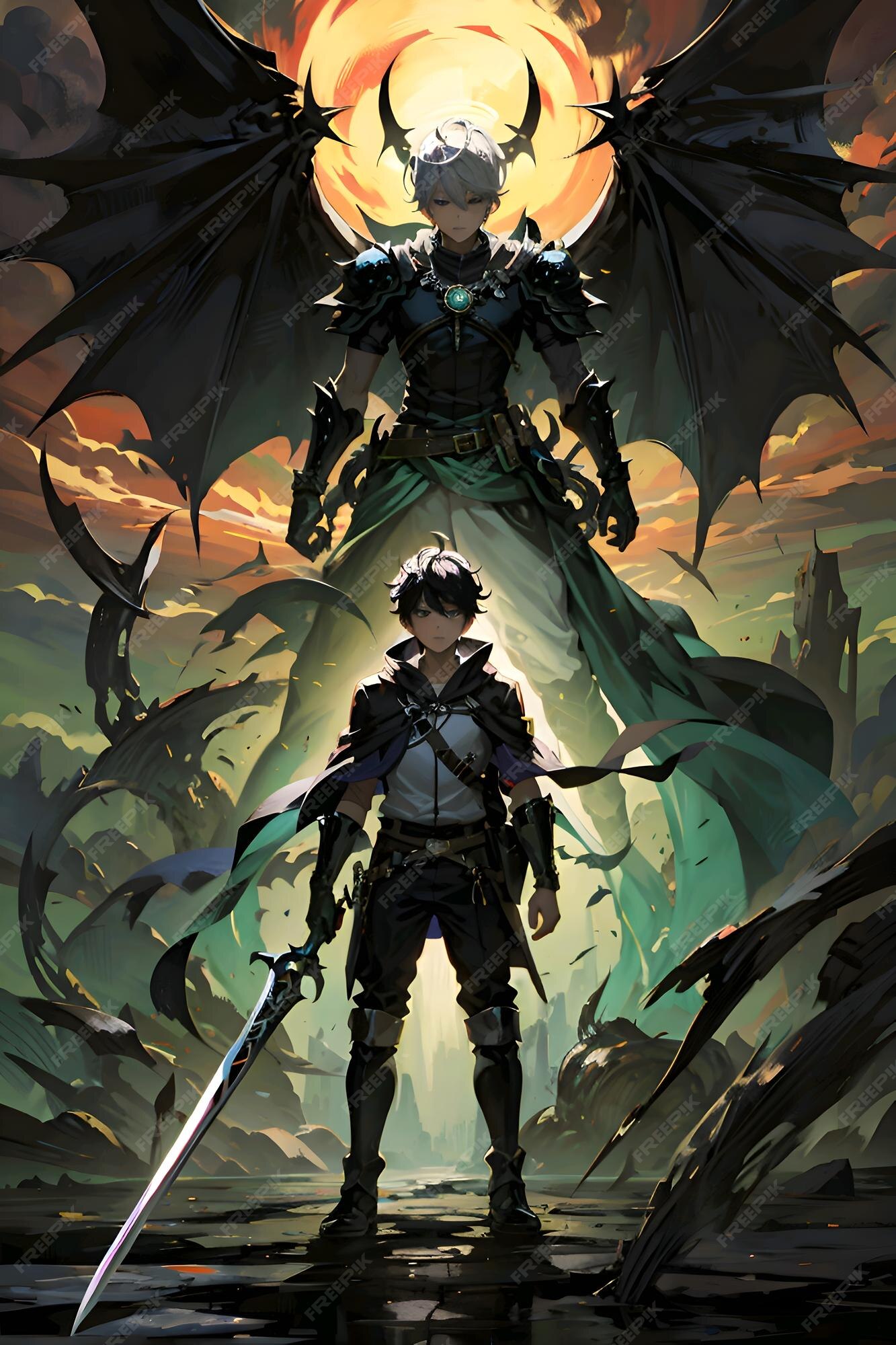 Premium AI Image | anime wallpaper