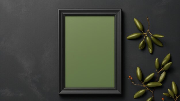 Photo animeinspired rogue logo on black and green wooden frame