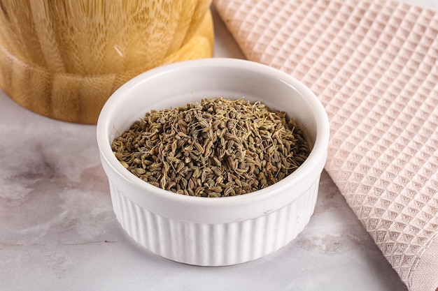 Anise dry sseds aroma in the bowl