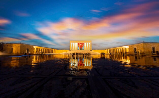Anitkabir is the mausoleum of the founder of Turkish Republic