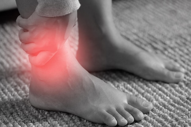 Ankle pain can occur for a variety of reasons. both ankle\
injuries ankle ligament injury