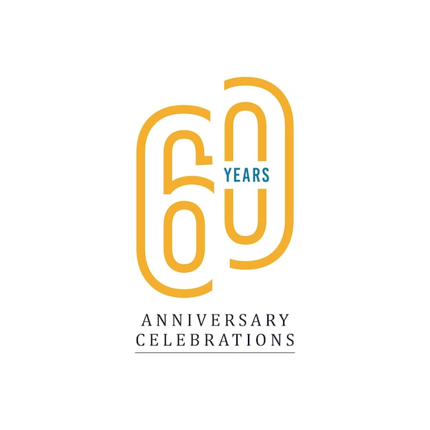 Photo anniversary celebrations logo colletions template