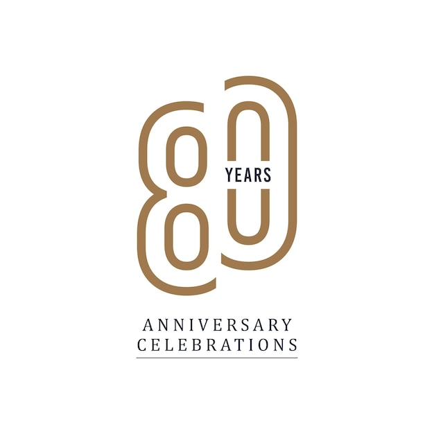 Foto celebrazioni anniversario logo collezioni template