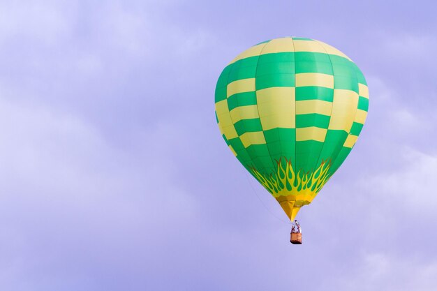 Annual hot air balloon festival in Erie, Colorado.